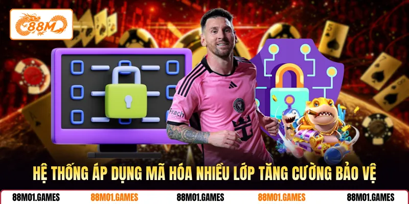 Hệ thống áp dụng mã hóa nhiều lớp tăng cường bảo vệ